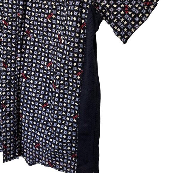 Vintage Y2K Tommy Hilfiger All Over Stars Long Sleeve Button Down Shirt Size L - Picture 5 of 9